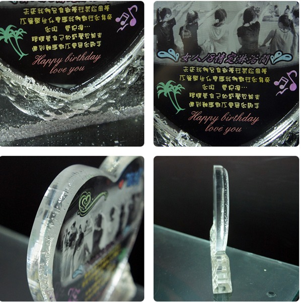 壓克力影像雕刻‧彩印─中小型1